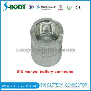 Ecig 510 battery connector&adapter 510 manual battery connector